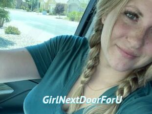GirlNextDoorForU
