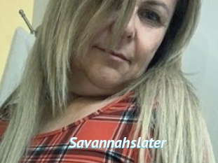 Savannahslater