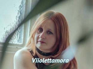 Viiolettamora